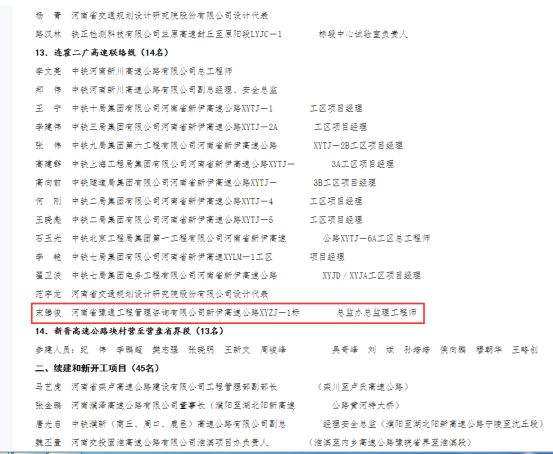 喜報！河南交科院檢驗檢測認(rèn)證有限公司、河南省豫通工程管理咨詢有限公司獲河南省交通運輸廳通報表揚